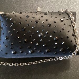 Sandra Robert’s sequined bag